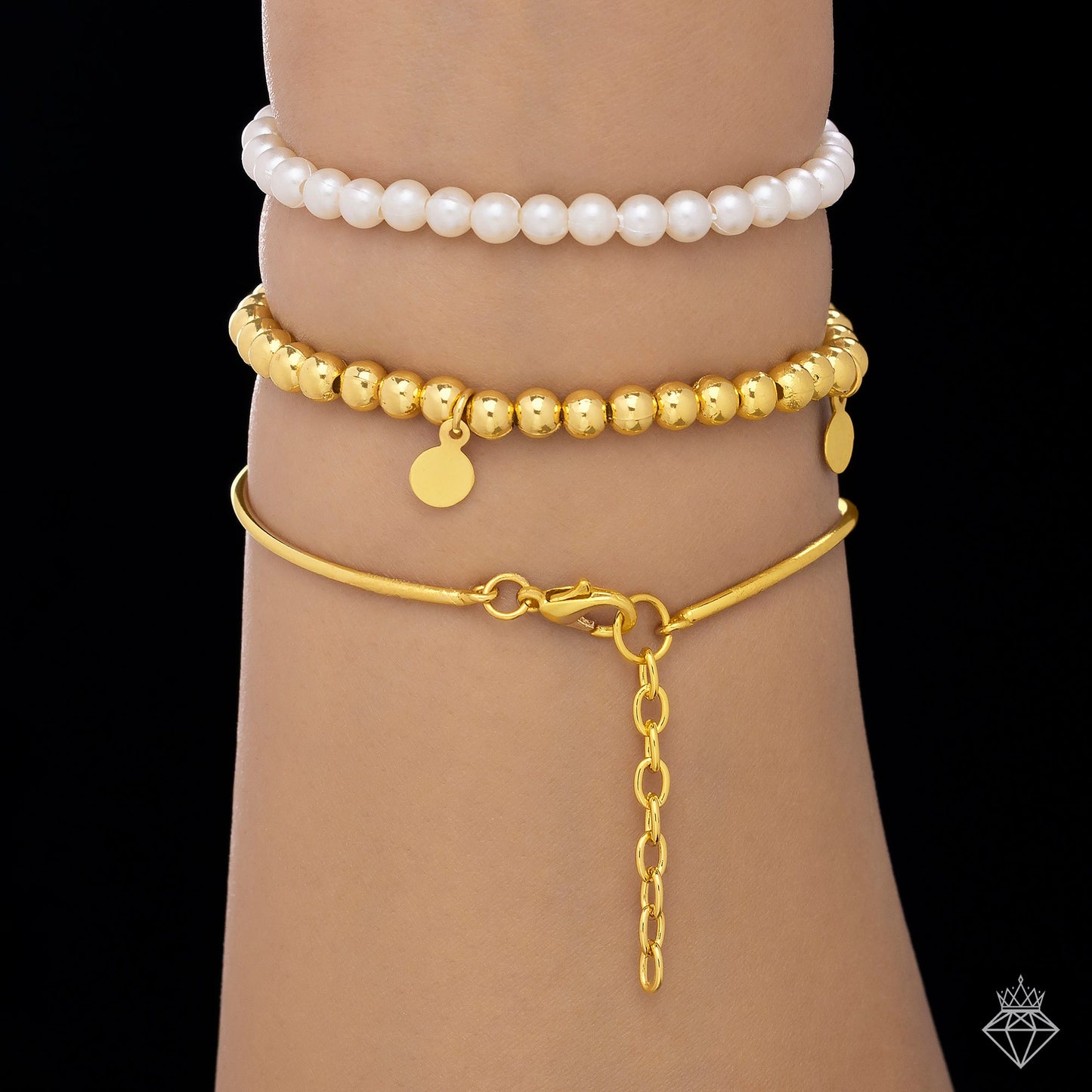 3 piece Anti-Tarnish Bracelet